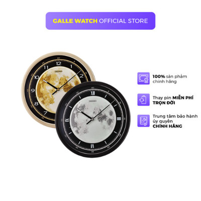 Đồng hồ treo tường SEIKO QXA831, vỏ nhựa chắc chắn, phong cách thanh lịch, xuất xứ Nhật Bản
