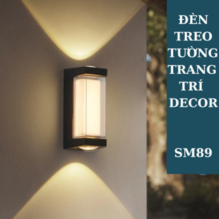 Đèn treo gắn hắt tường trang trí decor trong nhà ngoài trời sân vườn hành lang  220v
