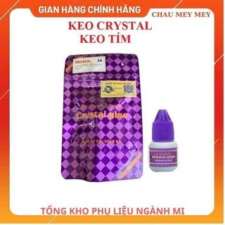 Keo nối mi -Crytal tím (Chuẩn chất lượng)