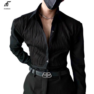 Áo Sơ mi nam tay dài Special Phối Sóng Độc Lạ Nhà FLOMAN