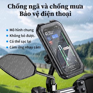 JUJA - Giá đỡ điện thoại di động xe máy chống mưa và chống rơi xoay 360° Bán buôn thương mại điện tử xuyên biên giới