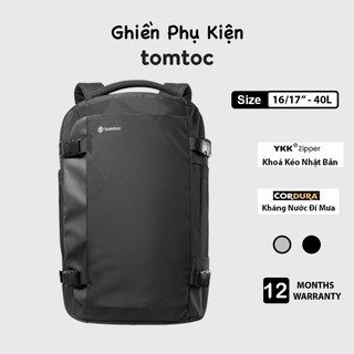 Balo Tomtoc USA Travel Backpack 40L 15/16/17inch A82 - Hàng Chính Hãng
