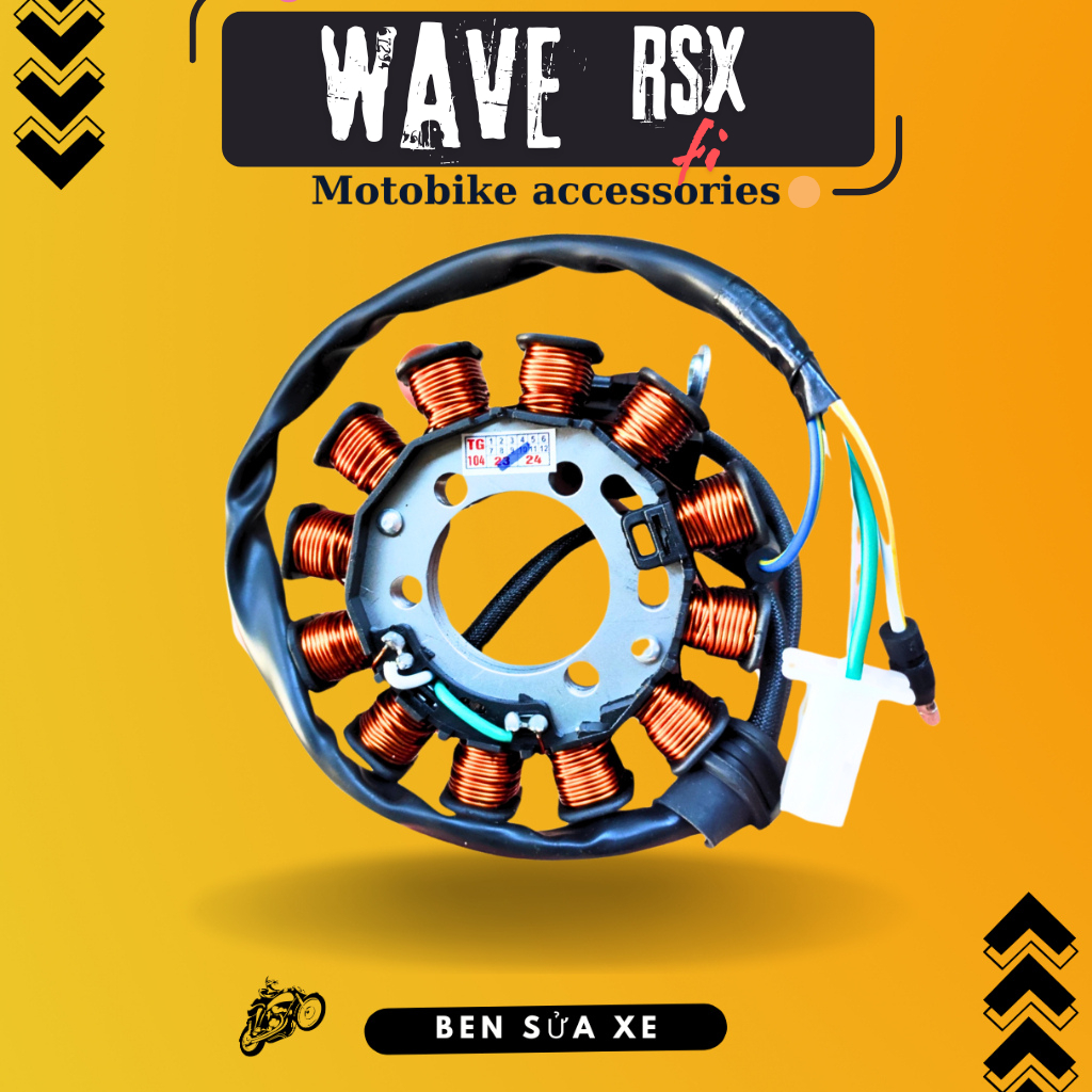 Cuộn điện Wave RSX FI BEN SỬA XE