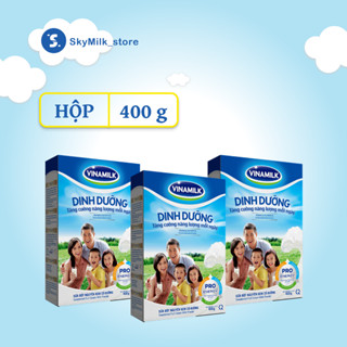 Vinamilk - Sữa bột Vinamilk - Sữa bột nguyên kem dinh dưỡng Vinamilk có đường - Hộp giấy 400g