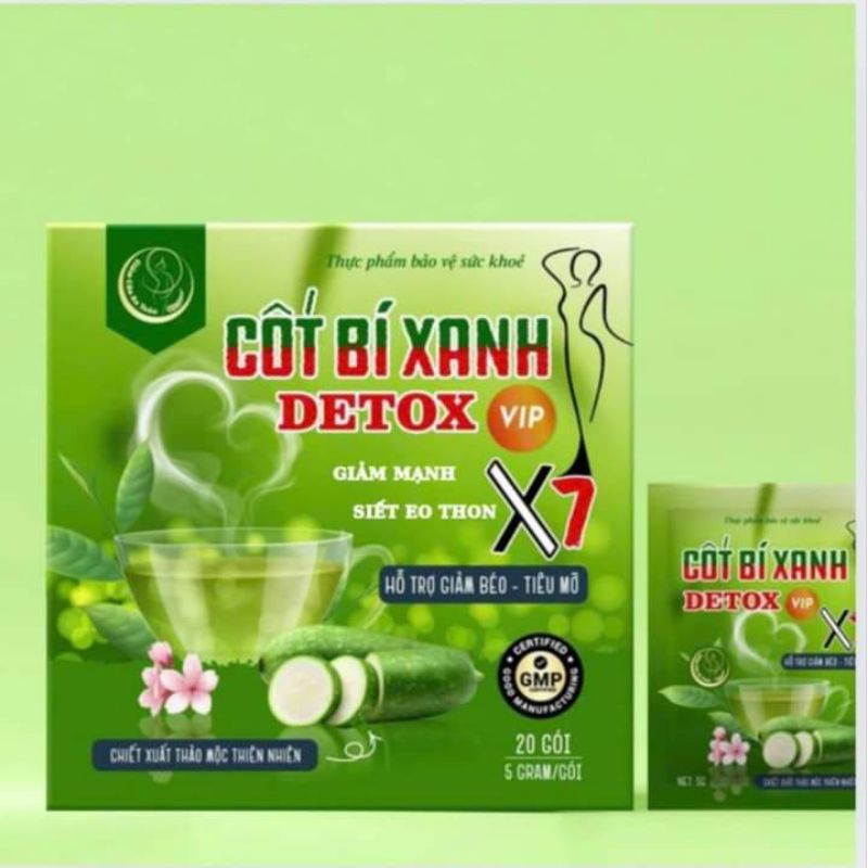 Combo 2 Hộp Cốt Bí Xanh Giảm Cân (40 gói)