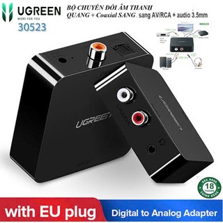 Bộ chuyển Digital Audio to Analog Ugreen 30523 Cao cấp