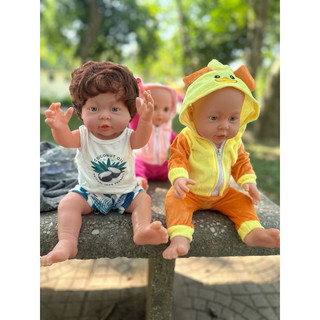 Búp Bê Silicon Mô Phỏng Em Bé Sơ Sinh - Cao 42 cm