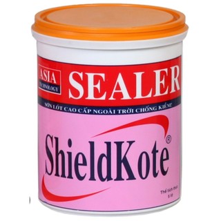 Sơn Lót Chống Kiềm Shieldkote 18L Cao Cấp Dùng Chống Kiềm Cho Tường Đứng, Mái Tôn Giúp Tăng Độ Bám Dính, Bền Cho Sơn Phủ