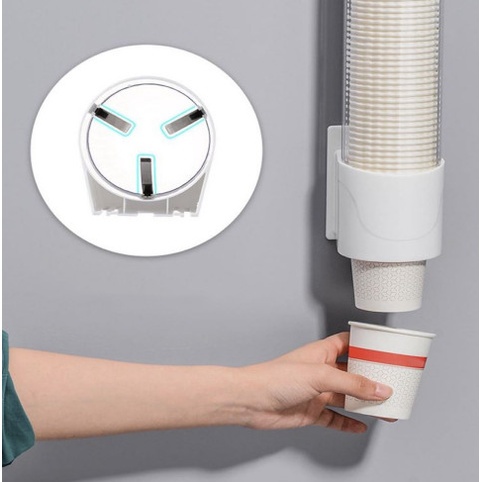 Giá rút ly tròn ( DÙNG CHO LY GIẤY 150ML VÀ 190ML ) EUNIO