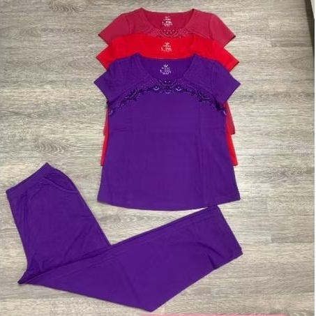 [WINNY- 22141] BỘ COTTON CỘC TAY QUẦN DÀI