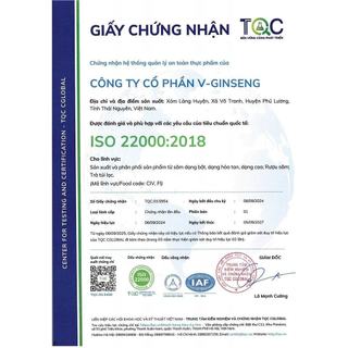 Bột Hồng sâm hòa tan V-Ginseng 100gr