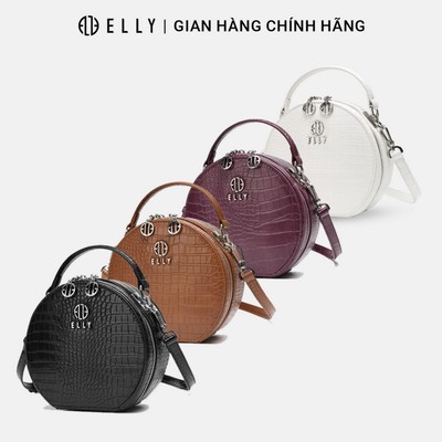 Túi xách nữ thời trang ELLY EL326 đeo chéo đeo vai xách tay da tổng hợp cao cấp chính hãng