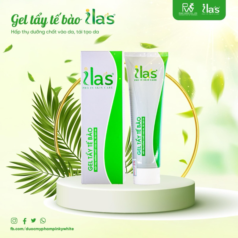 Gel Tẩy Tế Bào Chết ILas 160ml