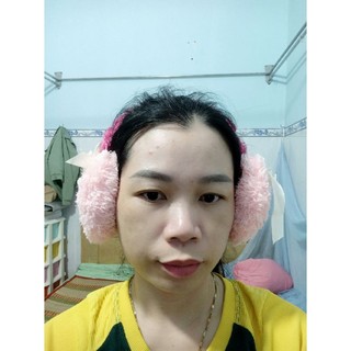 thanh lí bịt tai hồng siêu xịn, kèm nón noen