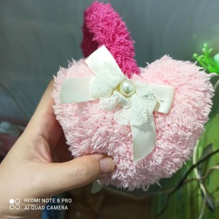 thanh lí bịt tai hồng siêu xịn, kèm nón noen