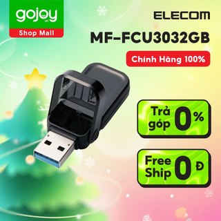 Usb 32gb tốc độ cao 3.1 elecom mf-fcu3032gbbk màu đen - bảo hành 12 tháng