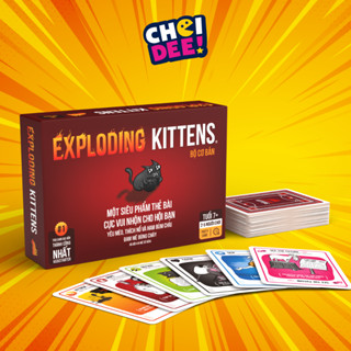 Exploding Kittens | Mèo nổ | Card game vui nhộn | Chính thức độc quyền tại Việt Nam