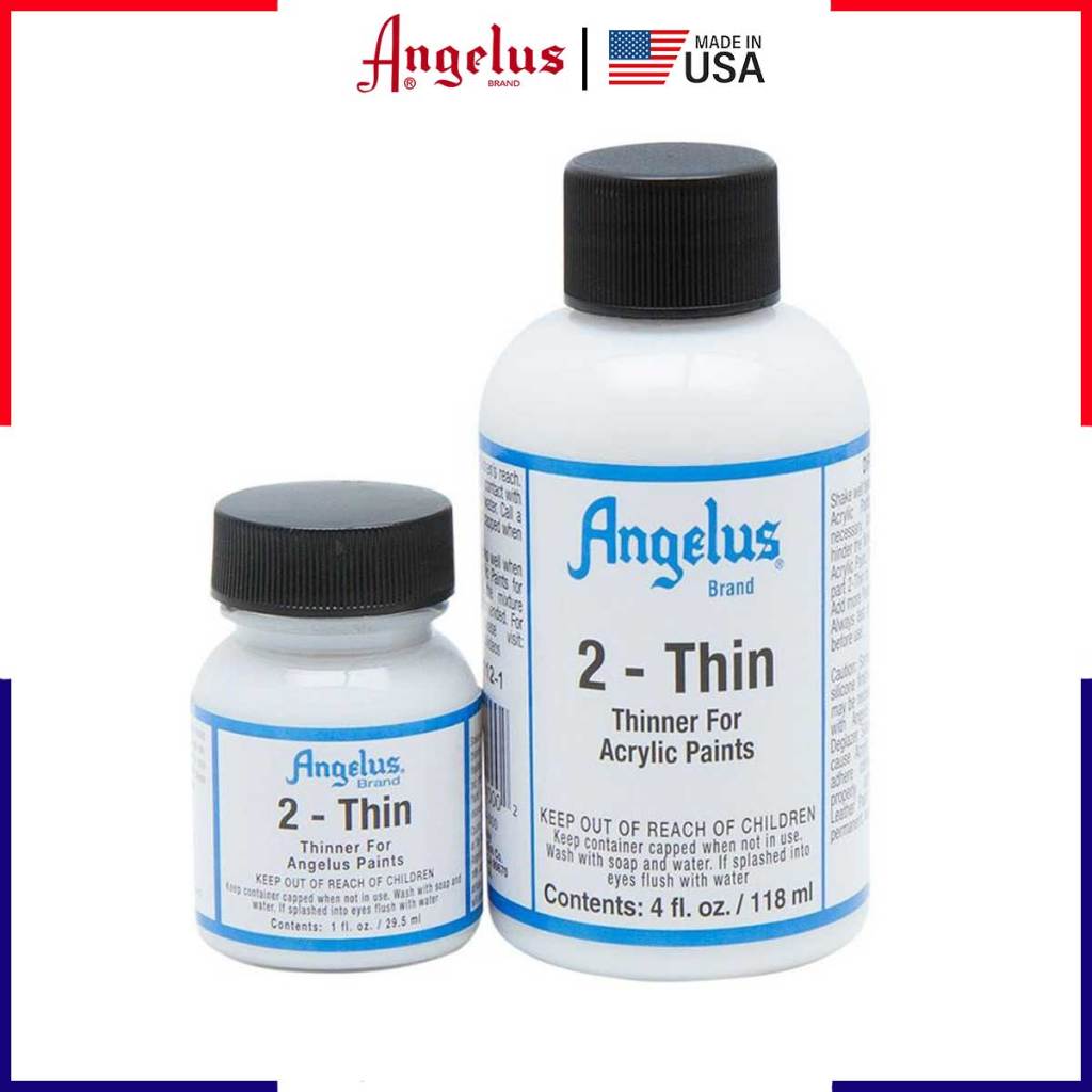 Dung môi pha màu Angelus 2-Thin (Pha loãng màu) – 29.5ml (1Oz)