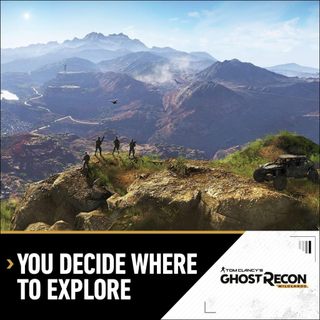 Đĩa game Tom Clancy’s Ghost Recon Wildlands ps4