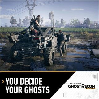 Đĩa game Tom Clancy’s Ghost Recon Wildlands ps4