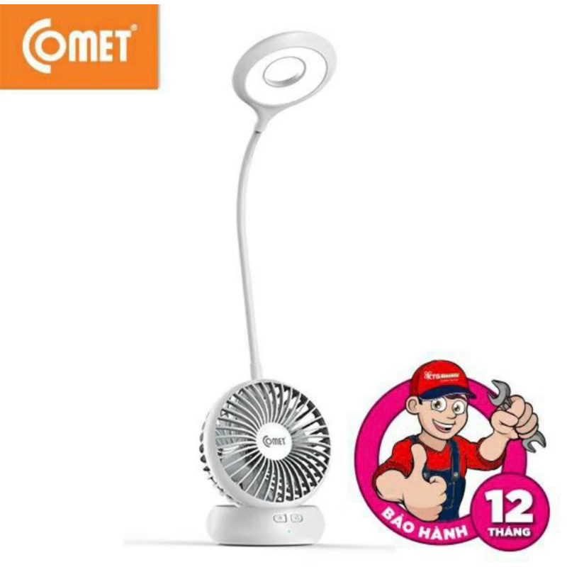 Quạt kiêm đèn 2in2 COMET CT176 siêu tiện lợi 8W