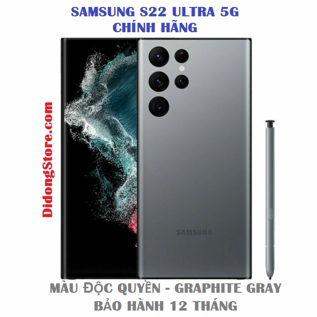 Điện thoại Samsung Galaxy S22 Ultra 5G 2sim Fullbox Nguyên Seal | Quốc tế chính hãng | BigBuy360 - bigbuy360.vn