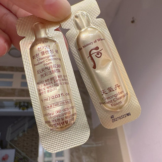 (10 gói date 2027)  Sữa rửa mặt tái sinh da Whoo Cheongidan Radiant Cleansing Foam