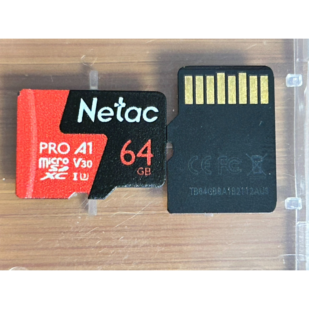 Thẻ nhớ Netac MicroSD 64GB 100MB/s Class10 U3 4K Thẻ Flash TF cho điện thoại máy ảnh