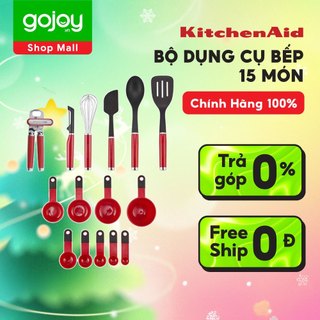 Bộ Dụng Cụ Và Thiết Bị Nhà Bếp - 15 Món KITCHENAID - Hàng chính hãng
