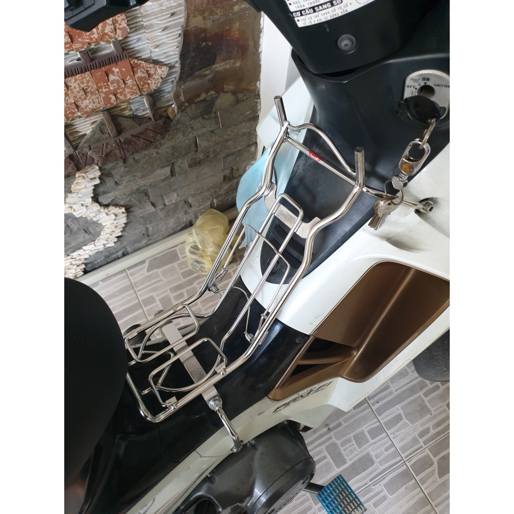 Baga giữa inox 10li xe Future neo 125/ Future X 125, Future 125 Led 2018-2022, Future mập 2013-2017