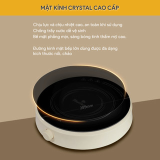 Bếp Từ Đơn BlueStone ICB-6603 | 2000W – Nấu Nhanh, Không Khói | Mặt Kính Chịu Lực – Điều Khiển Cảm Ứng | BH 2 Năm