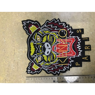 sticker , logo Thêu Hổ xanh