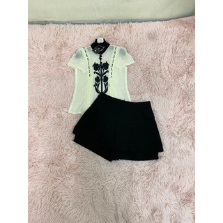SET ÁO THÊU HOA QUẦN VÁY - KÈM ẢNH THẬT