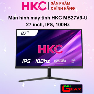 Màn hình máy tính HKC MB27V9-U 27 inch,tấm nền IPS, 100Hz - Chính Hãng (Bảo hành 24 tháng)