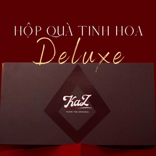 Set Quà Hạt Điều KAZ, Hộp Quà Tặng Tinh Hoa Deluxe