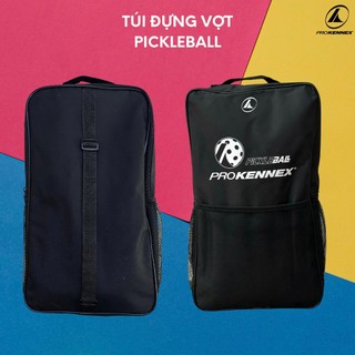 Túi đựng vợt pickleball Prokennex đen đựng bảo vệ vợt và bóng pickleball tiện dụng