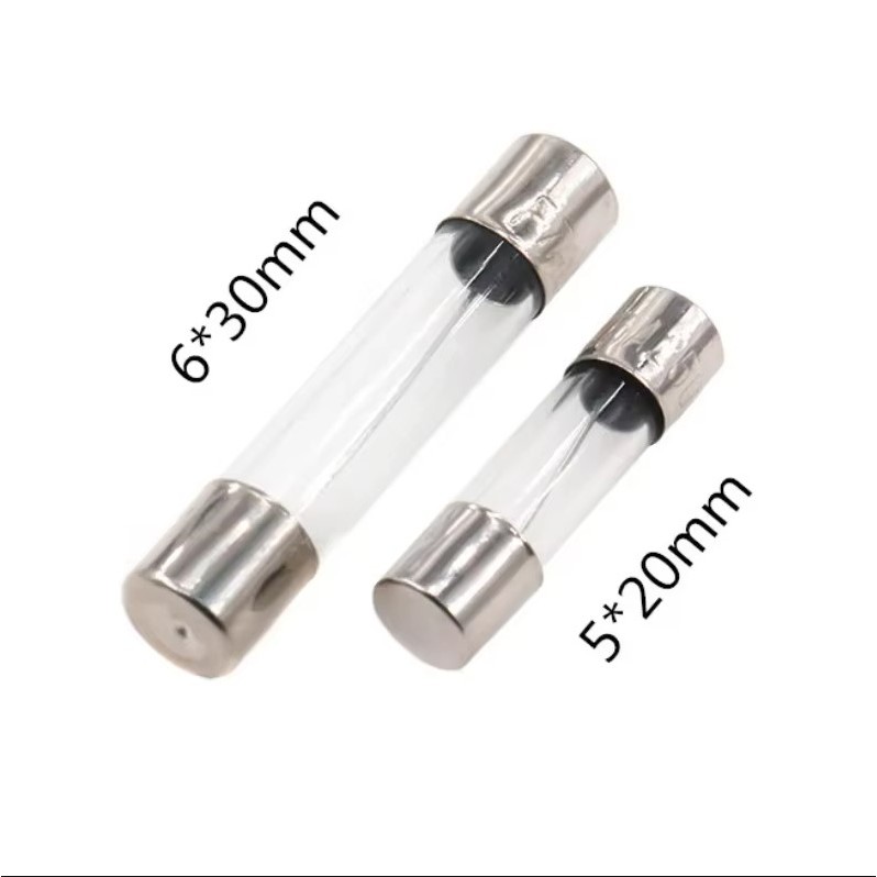 [10 cái] Cầu chì ống 3A kích thước 6x30