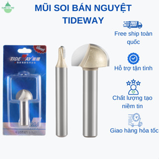 MŨI SOI GỖ, MŨI SOI BÁN NGUYỆT TIDEWAY AC0502 - Soi héo cổ bàn ghế, giường tủ, chân sơn thuỷ