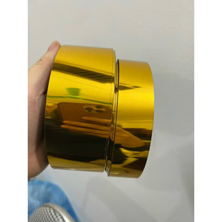 cuộn bo viền tráng gương vàng bản 3cm dài 50m