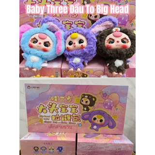 [Chính Hãng] Full Set Baby Three Big Head Bé Ba Đầu To Có Khoá Kéo Làm Túi ( Set 6 hộp )