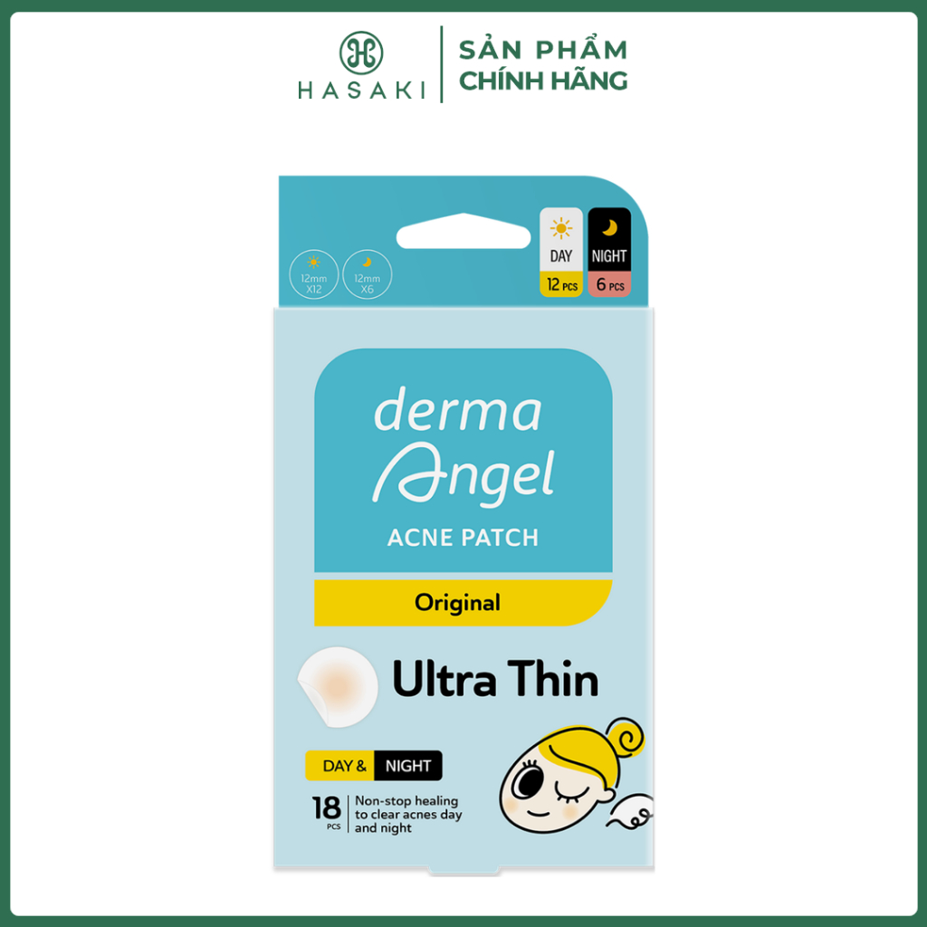 Miếng dán mụn Acne Patch Derma Angel Hasaki Sản Phẩm Chính Hãng