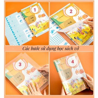 Decal bọc sách vở cho bé