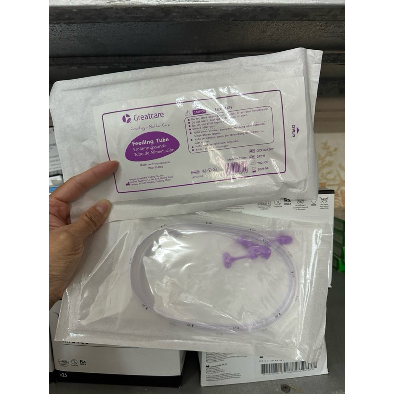 ✅[Dùng dài ngày] Dây cho nuôi ăn silicon 1 tháng chữ y Greatcare ống sonde Xông dạ dày nuôi xông ăn 