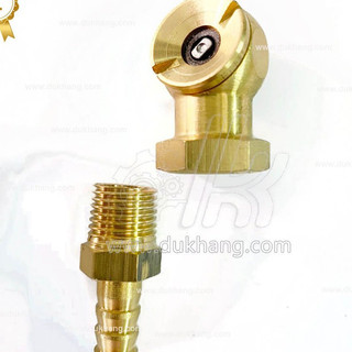 Đầu bơm xe đuôi chuột đồng