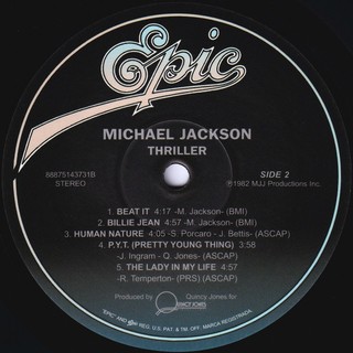 Michael Jackson ‎– Thriller vinyl LP đĩa than