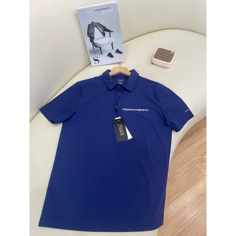 Áo polo thể thao CAVILL, SIÊU MÁT, Co giãn thoải mái, dáng trẻ trung, phong cách mã PLW03