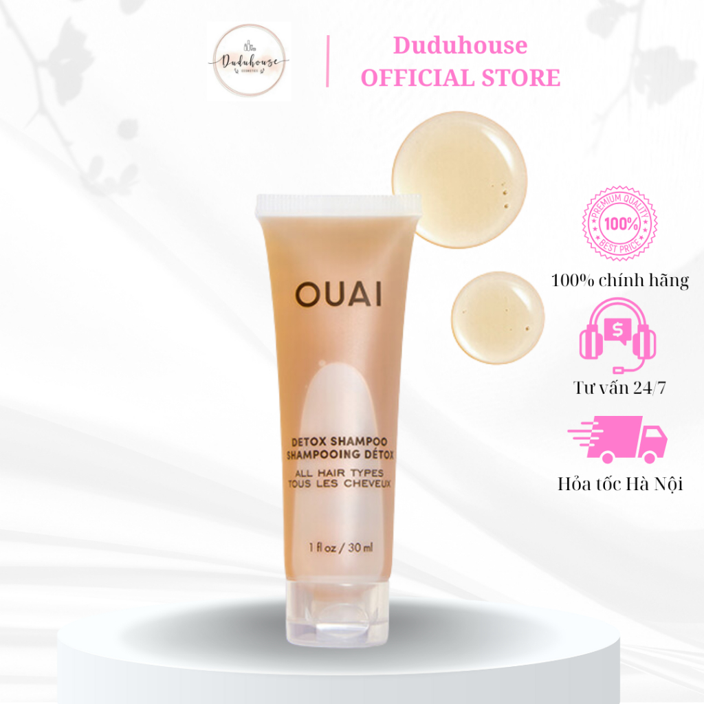 Dầu gội Detox OUAI Detox Shampoo 30ml Duduhouse