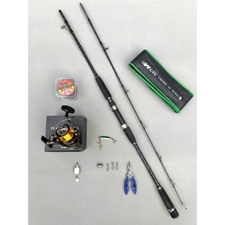 Combo Câu Đa Năng Cần WuTu Fishing K3 Máy CJ Có Kháng Mặn Kèm Phụ Kiện