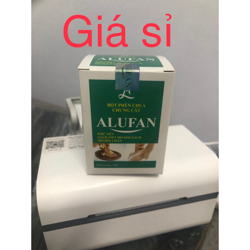 150g Bột phèn chua chưng cất ALUFAN mới về (giá sỉ tận gốc)