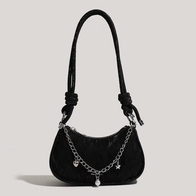 Túi xách nữ đeo chéo Đeo Vai thiết kế sang chảnh đi tiệc đi chơi đi dạo phố size 18 chất da nhung mềm mịn - ht282
